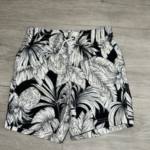 Old navy Palm tree swim trunks